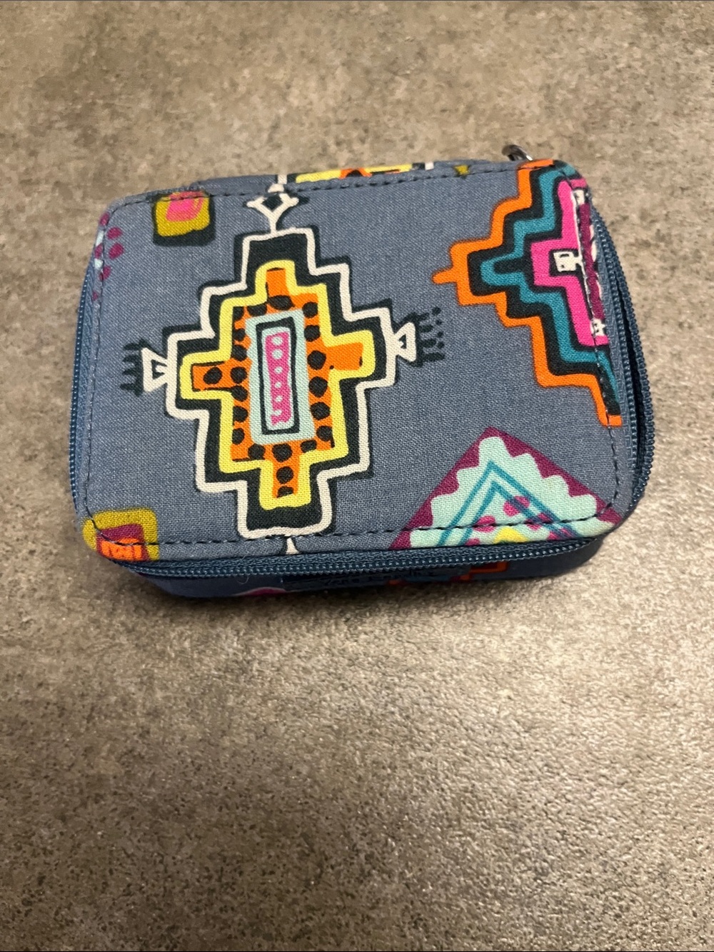 Vera Bradley traveling pill case